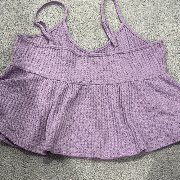 Purple crop top - Picture 2 of 3